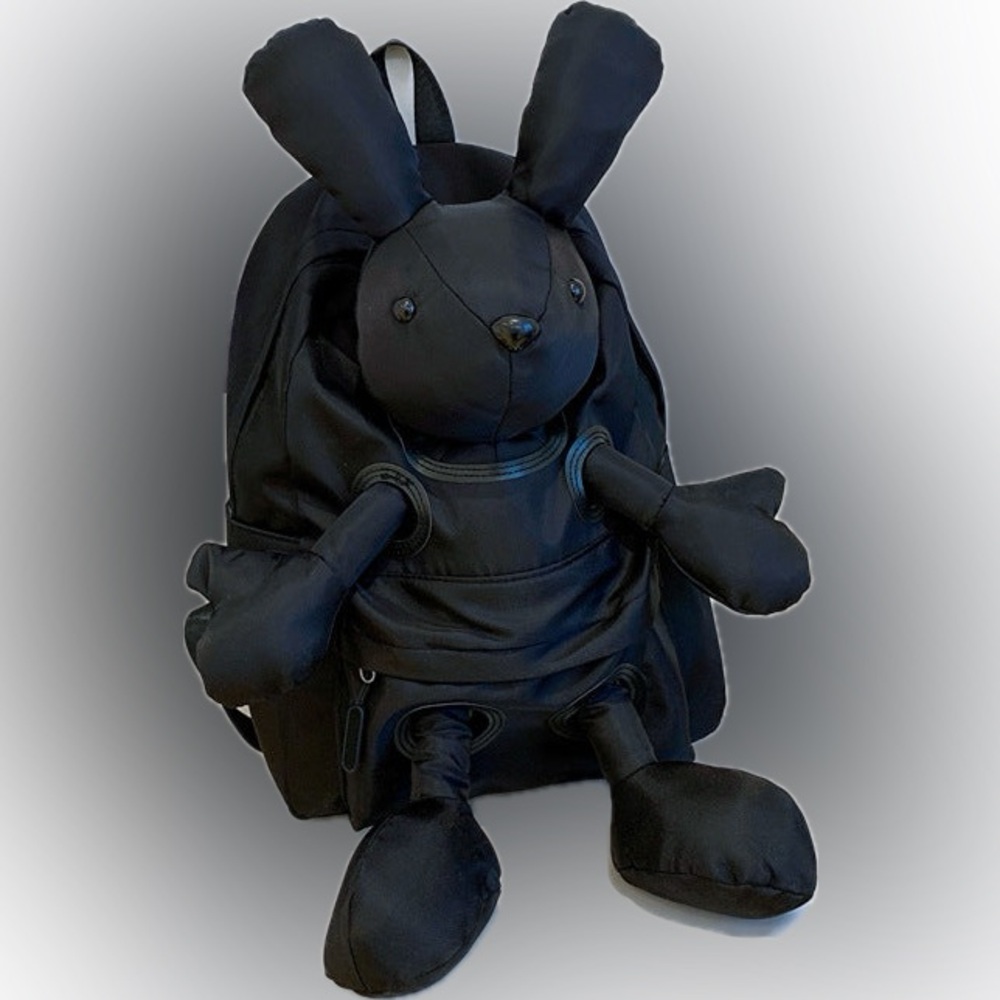 Black Bunny Backpack
